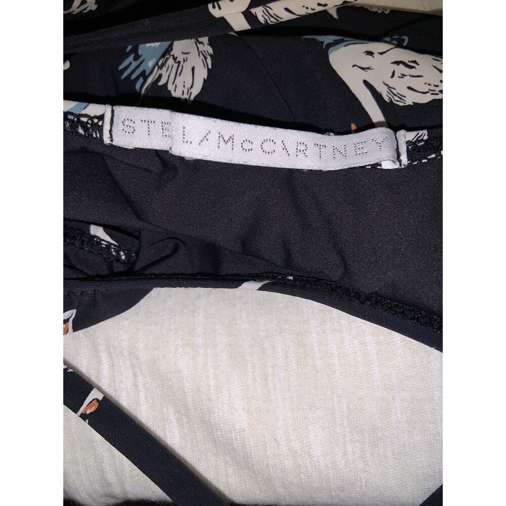 Stella McCartney Black Swan One Piece Swimsuit Women’s Small Beach Resortwear - Picture 5 of 5